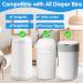Yuragim 10-Pack Diaper Refill Cassettes | Anti-Odor Smell-Tight Design | Compatible with Diaper Pails & Litter Loose - Buy Online on GoSupps.com