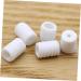250 Pieces White Ear Hook Butt Connectors for Masks - Durable 1x0.6CM | International Shipping Available - Buy Online on GoSupps.com