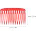 ifundom Hair Comb Clips 12 Pieces Twist Comb Side Hair Combs with 14 Teeth Hair Comb Hair Clip Combs for Fine Hair Accessory for Women (Random Color) - Buy Online on GoSupps.com