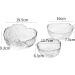 Fruit Bowl Salad Bowl Glass Bowls Creative Irregular Glass Bowl Fruit Ice Cream Salad Bowl Tableware Soup Noodle Rice Bowls Kitchen Decoration Candy Bowls (Color : S) (Color : L) (Color : Small) - Buy Online on GoSupps.com