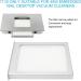 Natudeco 48W Nail Dust Collector Filter Screen Nail Dust Collector Filter Embedded Nail Dust Extractor Filter Nail Art Accessorie - Buy Online on GoSupps.com