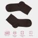 Cosyfeel Women Loose Diabetic Socks | 4-Pack Neuropathy Ankle Socks for Ladies | Super Soft Eco-Friendly Bamboo Material | Durable with Seamless Toe | Multicolour Patterns | 4 Seasons 7-9 1/2 DARK BROWN - Buy Online on GoSupps.com