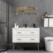 SNOMEL 3D Acrylic Mirror Bathroom Wall Sticker - Bathroom Rules Wash Brush Floss Flush Decals in Gold - Buy Online on GoSupps.com