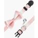 Tagme Personalized Cat Collar with Name & Phone Number - Safe Closure & Bell - Baby Pink Plaid - Perfect for Kittens - Buy Online on GoSupps.com