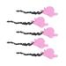 Silicone Colic Chain - Safe & Durable Chewing Toy for Anxiety Relief | Portable Pink Design - Buy Online on GoSupps.com