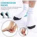 Plantar Fasciitis Socks for Men & Women - 3-Way Packs Compression Stockings for Pain Relief & Support (L-XL) - Buy Online on GoSupps.com