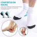 Unisex Compression Socks for Plantar Fasciitis & Heel Spurs | Venous Support for Foot Pain Relief - Buy Online on GoSupps.com