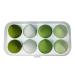 Euduq 8 pieces make -up sponge set beauty blender large make -up egg colorful powder quaste cosmetics sponge washing sponge slimming pads for liquid foundation powder sun protection greener