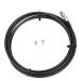 VGEBY Bicycle Brake Oil Tube, 2m Hydraulic Disc Brake Hose Olive Rings and Connecting Insert for AVID E5 E9 ER XX XO Tektro Brake Line Sram Hydraulic Hose