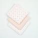 MuslinZ 6pk Baby Muslin Squares - Breastfeeding Cover & Burp Cloths - Pink Star Design - 100% Cotton - Absorbent & Breathable - 70x70cm - Buy Online on GoSupps.com