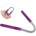 Stainless Steel Facial Hair Remover Spring Threader - Effective Epilator Kit for Upper Lip and Eyebrows (Purple) - Buy Online on GoSupps.com