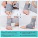 Adjustable Ankle Brace for Men & Women | Support for Achilles Tendonitis & Plantar Fasciitis | One Size Gray - Buy Online on GoSupps.com
