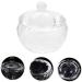 UPKOCH Decor Nail Dish Bowl with Lids Nail Art Accessories Nail Dish with Lid Nail Cups Dappen Dish for Acrylic Nails Nail Accessories Nail Liquid Holder Nail Art Dish Glass Manicure Tool - Buy Online on GoSupps.com