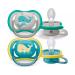 Philips Avent Ultra Air Pacifier 4-Pack for 18+ Months | Breathable & Jaw-Friendly | Day & Night Use | Includes Sterilization Box | International Shipping Available - Buy Online on GoSupps.com
