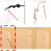 Epasha Ironing Glasses - Pink Spare Bracket Frame Rhinestone Metal Repair Parts 2-Hole Replacement Arms for Broken Glasses - Buy Online on GoSupps.com