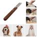 Vastseea Professional Dog Trimmer - Ergonomic Wooden Handle for Animal Care - Ideal for Right-Handed Grooming - Perfect for Most Dogs - Buy Online on GoSupps.com