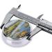 Fishing Lake Fishermen Mini Round Pill Box | 3 Compartment Portable Pill Organizer for Travel Home & Office - Buy Online on GoSupps.com