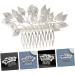 DOITOOL Hair Accessories Wedding Hair Comb Pearl Hair Comb Tiara Combs Bridal Hair Comb Straight Teeth Hair Comb Delicate Barrette Comb Wedding Hairpin Comb Modeling Headgear - Buy Online on GoSupps.com
