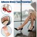 Moleskin Blister Prevention Padding for Feet - 20 Sheets | Blister Pads for Shoes & Boots | Reduce Friction Pain | Hiking & Outdoor Activities (Lint-Free) - Buy Online on GoSupps.com