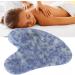 Buy Verdant Touch Heart-Shaped Gua Sha Stones | Facial & Body Massage Tool | 13cm White Scraping Board for Smooth Skin - Buy Online on GoSupps.com