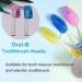 20 Pack Travel Toothbrush Head Covers - Portable Toothbrush Pod Caps for Home and Outdoor Protection - Buy Online on GoSupps.com