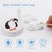 Pinguin Funny Round Contact Lens Kit Case with Mirror - Travel Storage Box - Buy Online on GoSupps.com