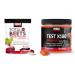 Force Factor Total Beets Blood Pressure Support 60 Chews + Test X180 Gummies Testosterone Booster for Men 60 Gummies 60 Count (Pack of 1) Blood Pressure Soft Chews+ Test X180 Gummies