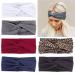 6pcs Boho Headbands for Women Elastic Twisted Knot Hair Accessories for Girls Women