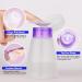 XILAZAB 2 Pack Acetone Alcohol Pump Dispenser 180ML - Nail Polish Remover Bottle - Buy Online on GoSupps.com
