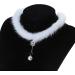 Shop Oralgos Fashionable Wedding Necklace - Chic Snowflake Choker & Adjustable Chain - Plush Material - Buy Online on GoSupps.com