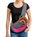 Petemoo portable pet dog cats puppy shoulder bag travel carrier shoulder bag breathable mesh transport bag l (up to 5 kg) red-a