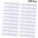 Beavorty Disposable Gauge 120pcs Tools Mini Measure Tool Eyebrow Ruler Sticker Caliper Disposable Eyebrow Shaping Tools - Buy Online on GoSupps.com
