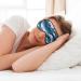 Landscape with Mountains Print Double-Sided Eye Mask Soft and Light Blocking for Enhancing Sleep Quality - Buy Online on GoSupps.com