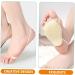 FOMIYES 2 Pairs High Heel Forefoot Pads - Comfortable Metatarsal Shoe Inserts for Foot Pain Relief - Perfect High Heel Accessories - Buy Online on GoSupps.com