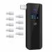 Breathalyzer AT188 Portable Alcohol Tester LCD Display Alcohol Detector Breathalyzer with with 10 Mouthpieces Alcohol Analyzer for Test Alcohol