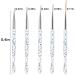 WACURRENTHYD 5Pcs Nail Art Liner Brushes Set - Thin Nail Gel Polish Painting Brushes for Precise Nail Art Designs (7/9/11/15/18mm) - Buy Online on GoSupps.com
