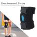 ZJchao Knee Brace - Breathable Silicone Shock Absorbing Support for Arthritis & ACL - Open Patella Knee Pads with Springs - International Shipping Available - Buy Online on GoSupps.com