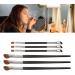 3PCS Double Ended Sickle Shaped Eyeliner Brush 3PCS Nose Liner Brush for Makeup Skin-friendly for Daily Makeup - Buy Online on GoSupps.com