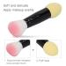Tapered Cheek Makeup Brush | Double-Ended Contour & Blending Brush for Liquid Powder & Cream Cosmetics - Buy Online on GoSupps.com