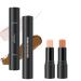 Highlight Contour Stick  2 in 1 Body Makeup Shading Stick  Face Highlighters Sticks  Concealer Contour Highlighter Stick Cruelty Free Makeup double-end face concealer contouring sticks cream (02Lotus color+Light Brown)