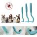 Wacnune 3Pcs Tick Remover Tool Painlessly Tick for Dogs Cats and Humans Pets Blue - Buy Online on GoSupps.com