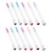 FOMIYES 20sets Mascara Wand Tube Diy Eyelash Tubes Lash Cosmetics Eye Gloss Artificial Fiber Bracket Travel