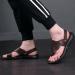 Summer Men's Stylish PU Orthopedic Foot Correction Slippers - Non-Slip Beach Sandals - Buy Online on GoSupps.com
