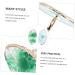 ERINGOGO Palette de Nail Art en R sine 2 Pi ces de Bague Palettes de Manucure Compacte Bleue et Verte Plateau de M lange Vernis Ongles Usage Voyage et Maquillage Polyvalent - Buy Online on GoSupps.com