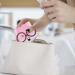 Yiurse Portable Cartoon Contact Lens Case - Travel Accessories for Eye Care - Pink Animal Design - Buy Online on GoSupps.com