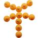 MAPOL 50-Pack Orange 3-Star Premium Ping Pong Balls Advanced Training Table Tennis Ball - Buy Online on GoSupps.com