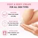 40% Urea Cream - Foot Cream for Cracked Heels and Dry Skin - Cracked Heel Repair Cream with 40% Urea and 2% Salicylic Acid - Urea Foot Cream for Callus Remover - Nourishes Soften for Feet Knees Hand - Buy Online on GoSupps.com