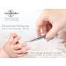 Rustproof Baby Nail Scissors with Rounded Ends (9 cm) - Safe & Stylish Case Included | International Shipping - Buy Online on GoSupps.com