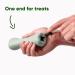 Beco Natural Rubber Chew Bone Dog Toy with Treat Hole - Green - Buy Online on GoSupps.com