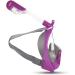 Vaincre 180 Full Face Snorkel Mask - Anti-Fog & Anti-Leak - Purple S/M - Buy Online on GoSupps.com